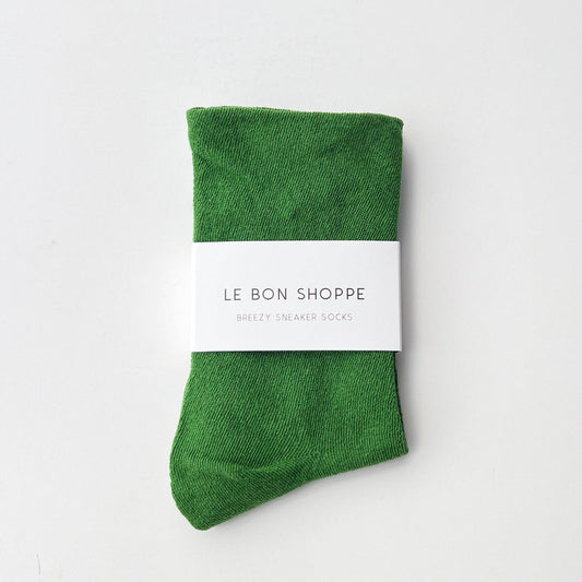 Le Bon Shoppe Avocado Breezy Sneaker Socks