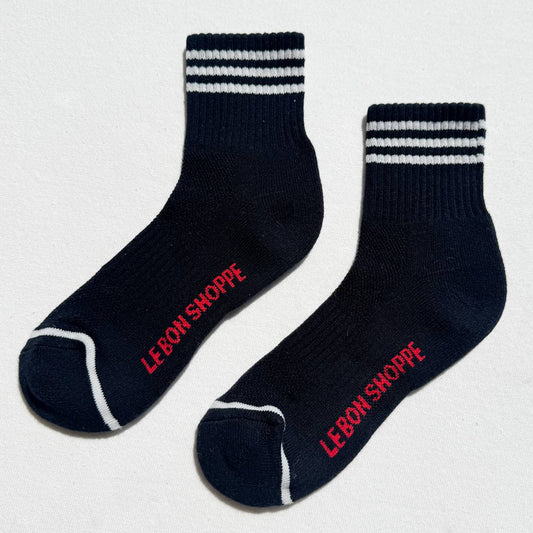 Le Bon Shoppe Black Girlfriend Socks