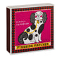 Staffordshire Figure Square Matchbox