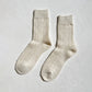 Le Bon Shoppe Cream Cashmere Pointelle Socks