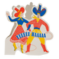 YeeHaa Couple Cut-Out Greeting Card
