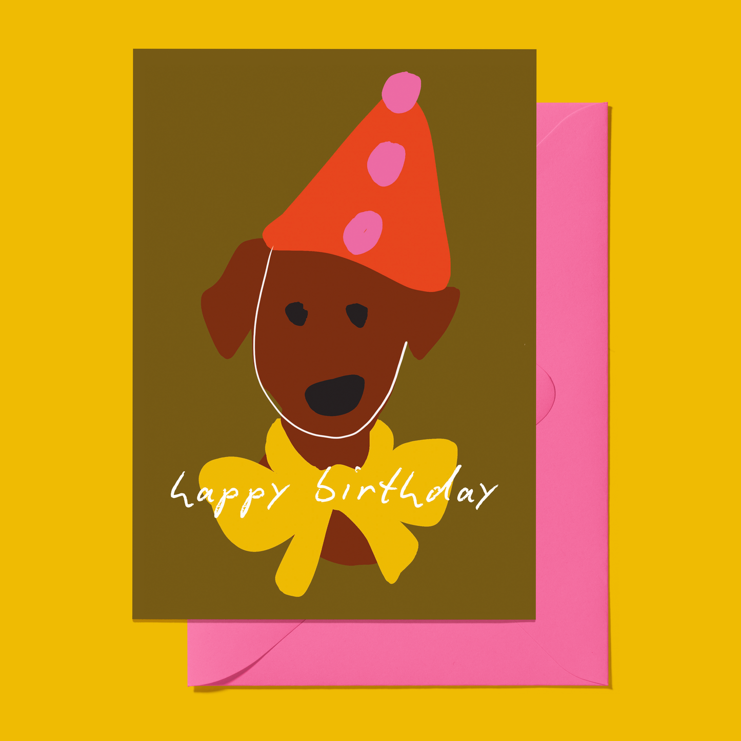 Party Pup Greeting Card