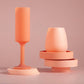 Terra + Peach Fegg Silicone Unbreakable Glasses