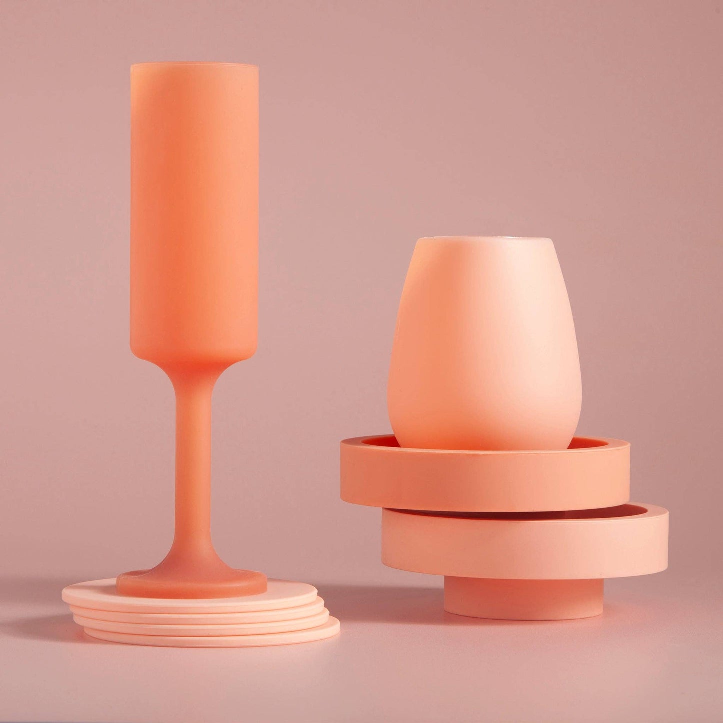 Terra + Peach Fegg Silicone Unbreakable Glasses