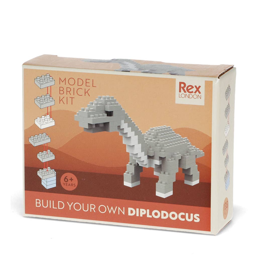 Diplodocus  Build Your Own Dinosaur Model Brick Set