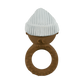 Gommu Ring Baby - Natural Rubber Teething Ring: Honey