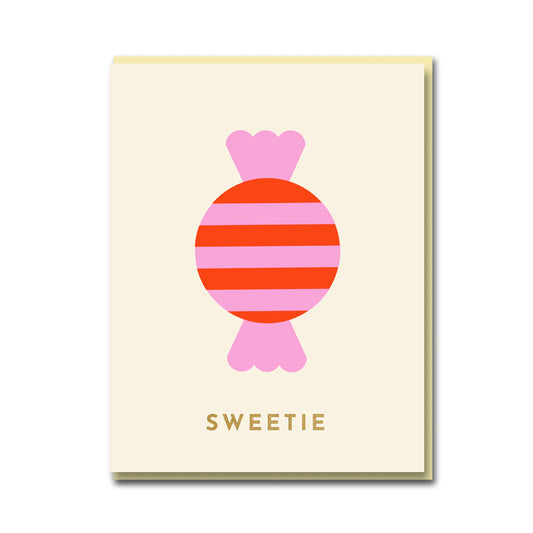 Darling Clementine Sparkle and Spin Sweetie Greeting Card