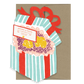 Happy Birthday Gift Die Cut Greeting Card