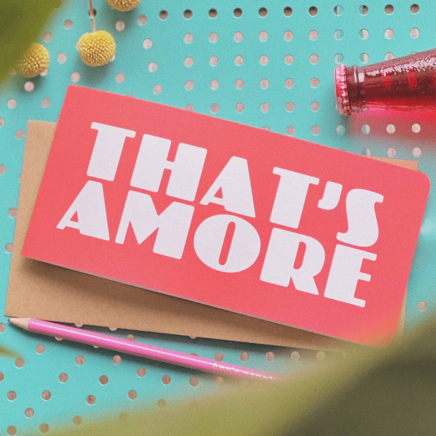 That's Amore Greeting Card