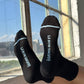 Le Bon Shoppe Black Swing Socks