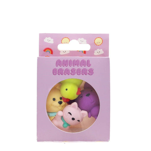 Adorable Animal Erasers