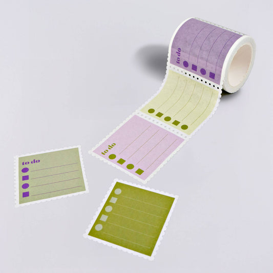 The Completist - Hinoki To Do Giant Stamp Washi Tape