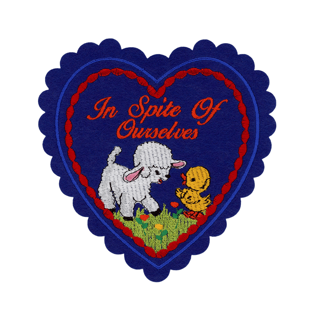 In Spite Of Ourselves Doily Patch and Greeting Card