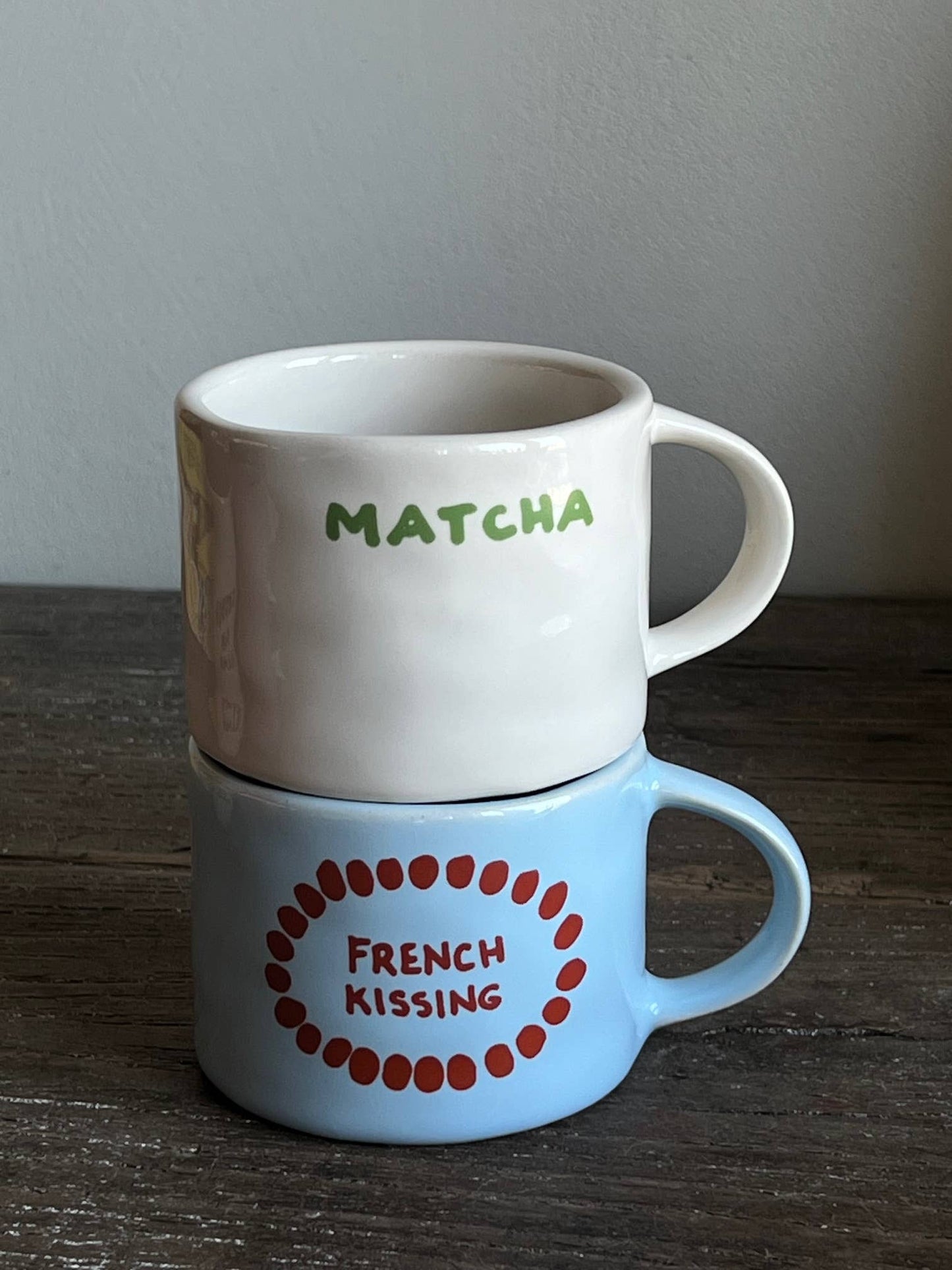 French Kissing Ceramic Mug
