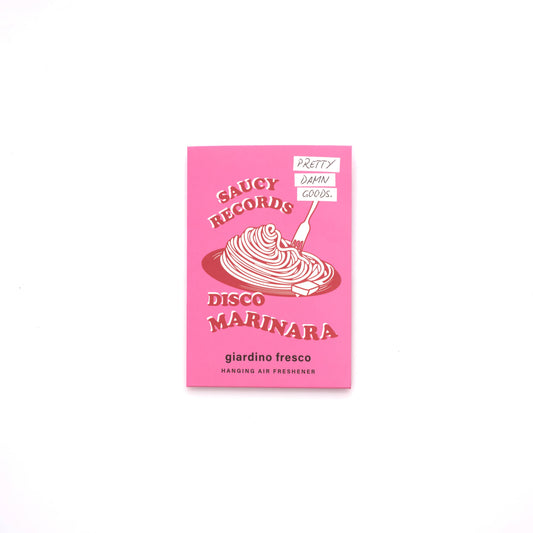 Pink Spaghetti Air Freshener
