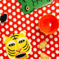 Tiger Die Cut Greeting Card