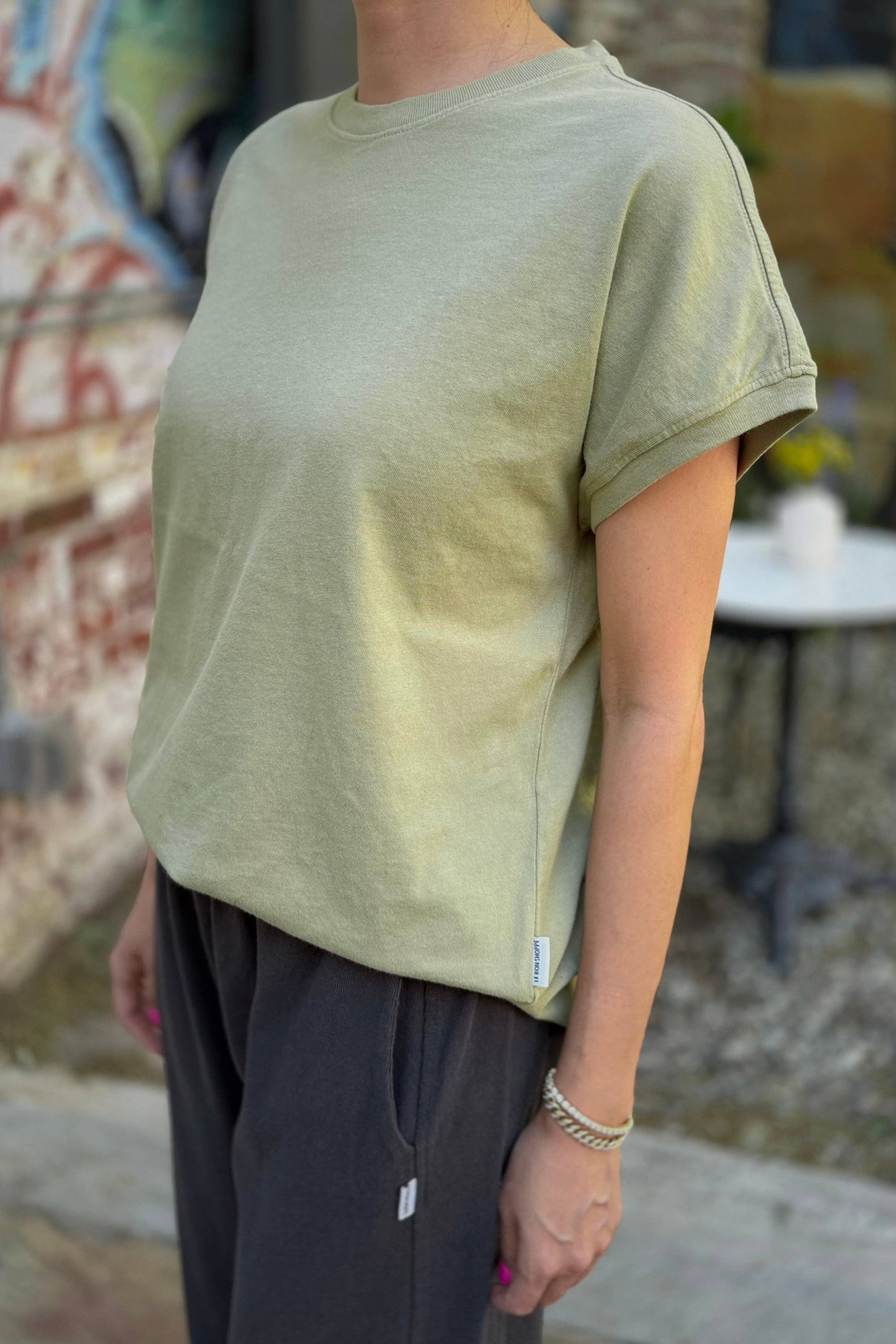 Le Bon Shoppe Mint Dust Ease Tee