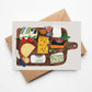 Cheeseboard Greeting Card