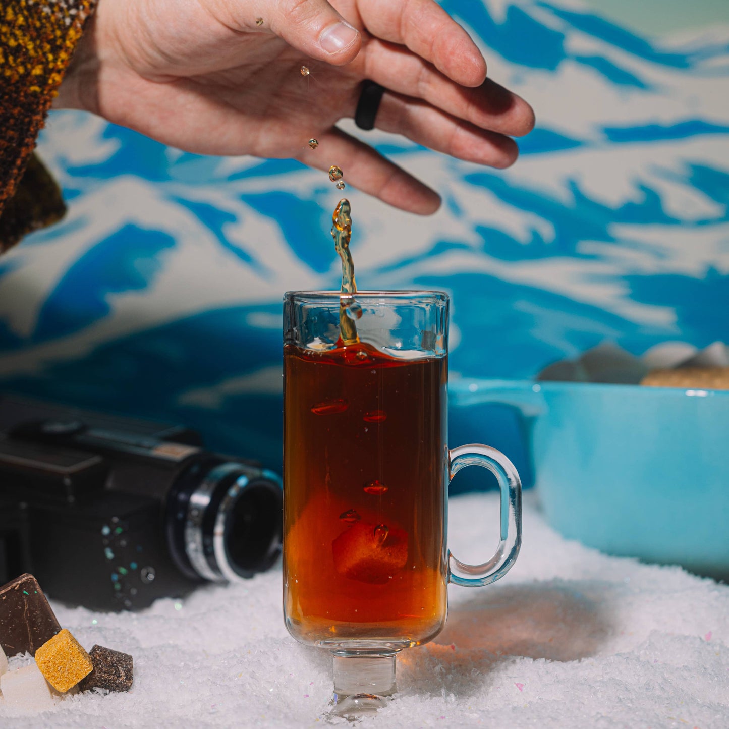 S'Mores Hot Toddy Mixer Kit Cocktail Cubes