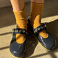 Le Bon Shoppe Goldenrod Breezy Sneaker Socks