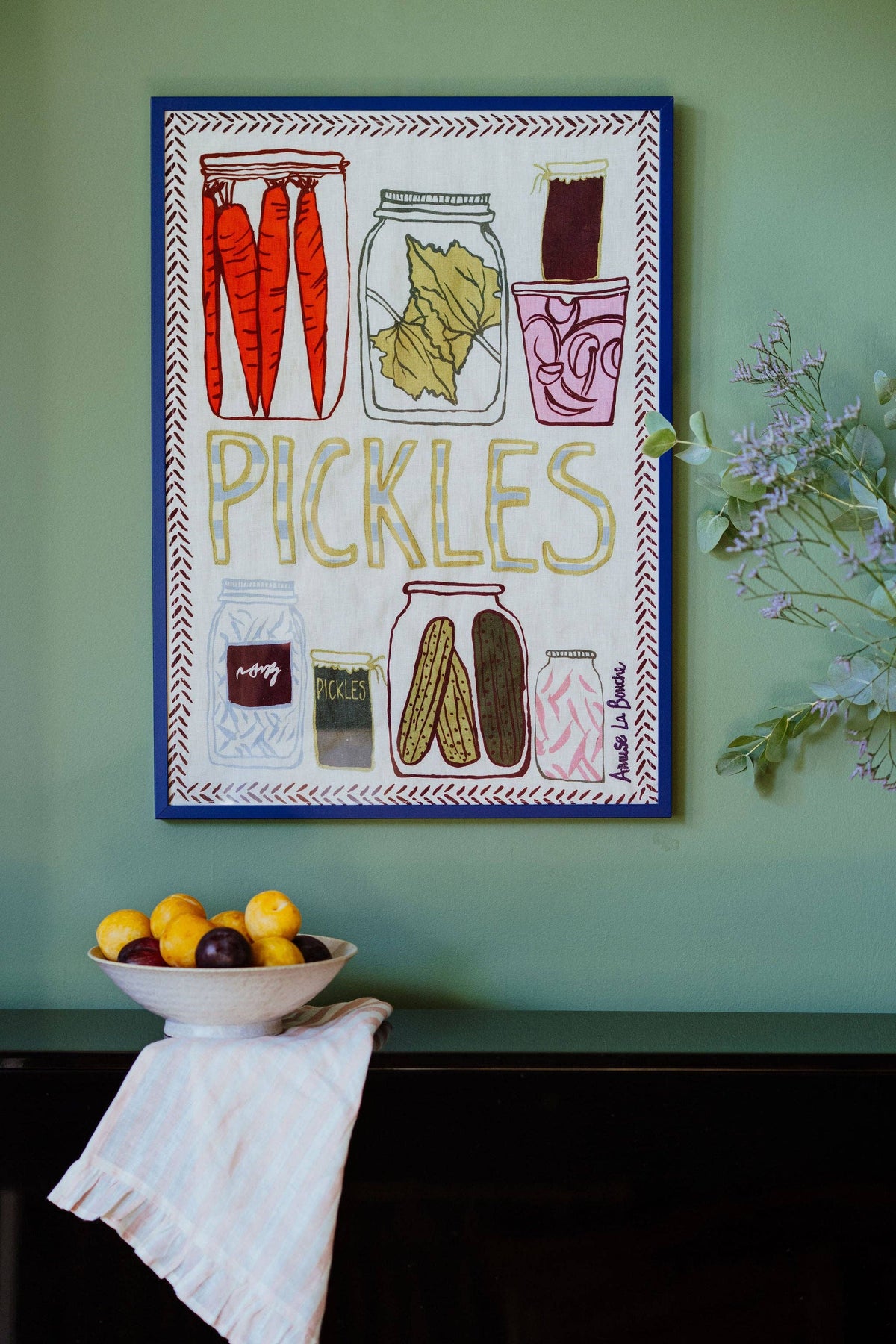 Pickle Tea Towel