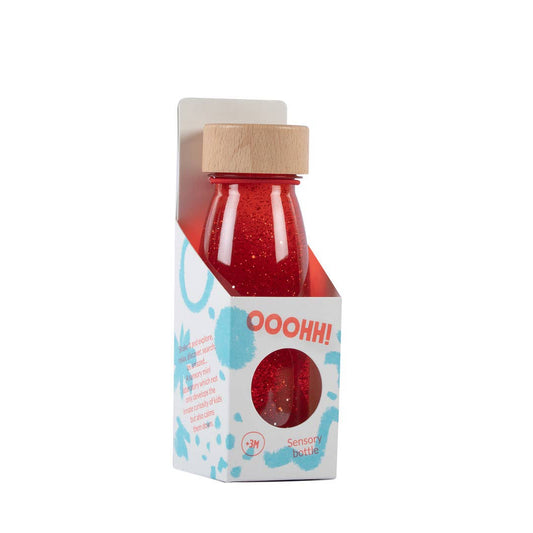 Sensory Toy Bottle Float (Red)