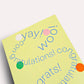Multi Congratulations Greeting Card