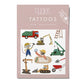 Construction Site Organic Temporary Tattoos