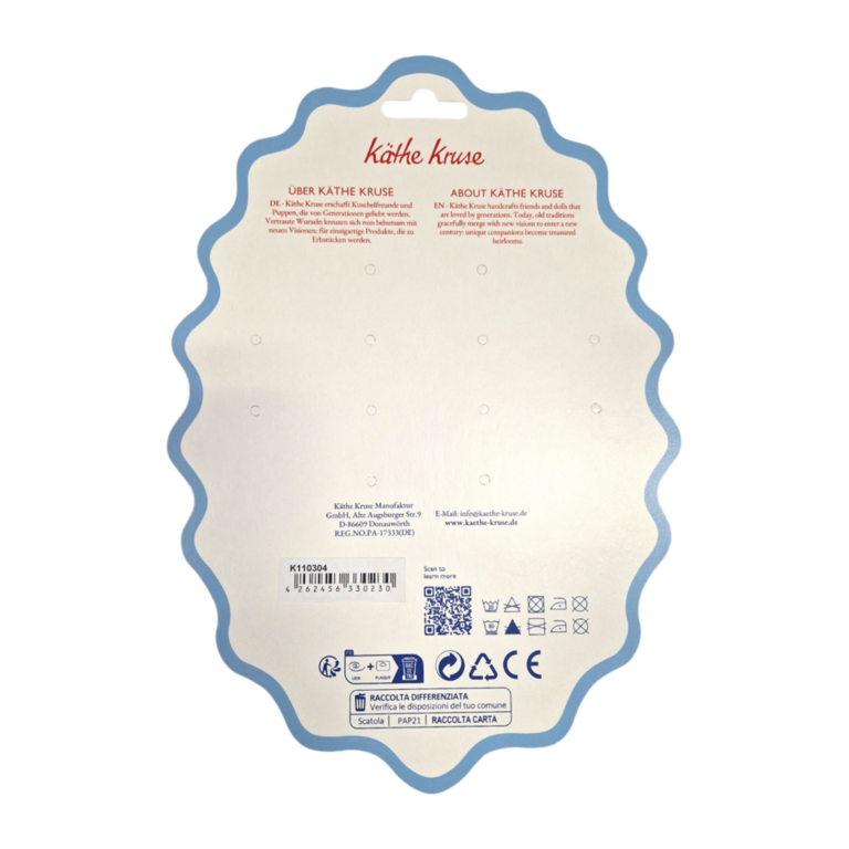 Product packaging with brand name on a white background