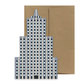 Skyscraper Die Cut Greeting