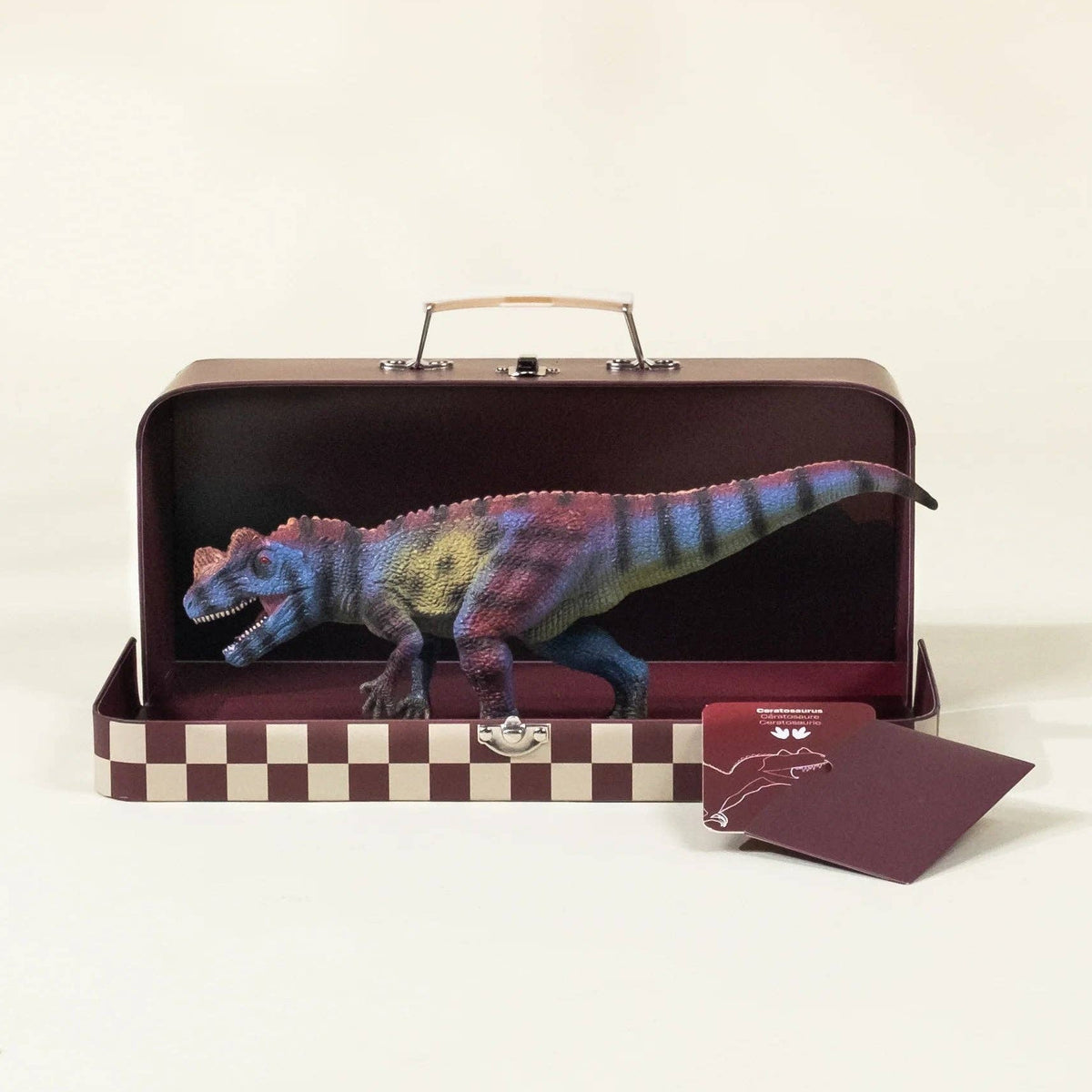 Ceratosaurus Dinosaur in a Collectable Box