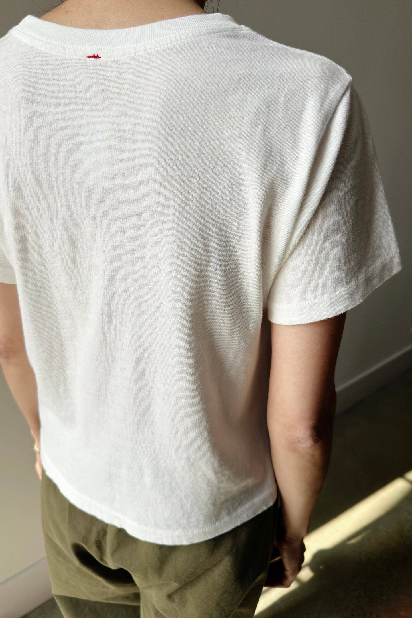 Le Bon Shoppe Vintage White Airy Darling Tee