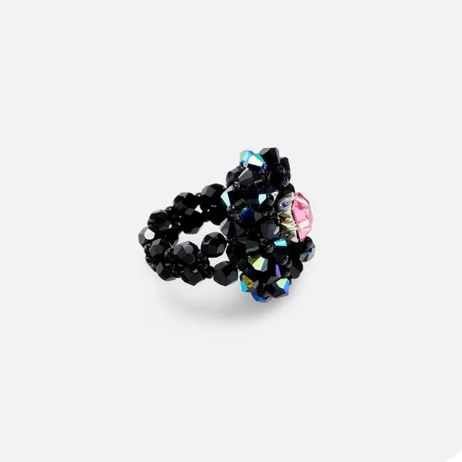 Black Orchid Ring