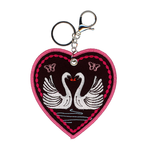 Swans Bag Charm
