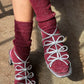 Le Bon Shoppe Wine Winter Sparkle Socks