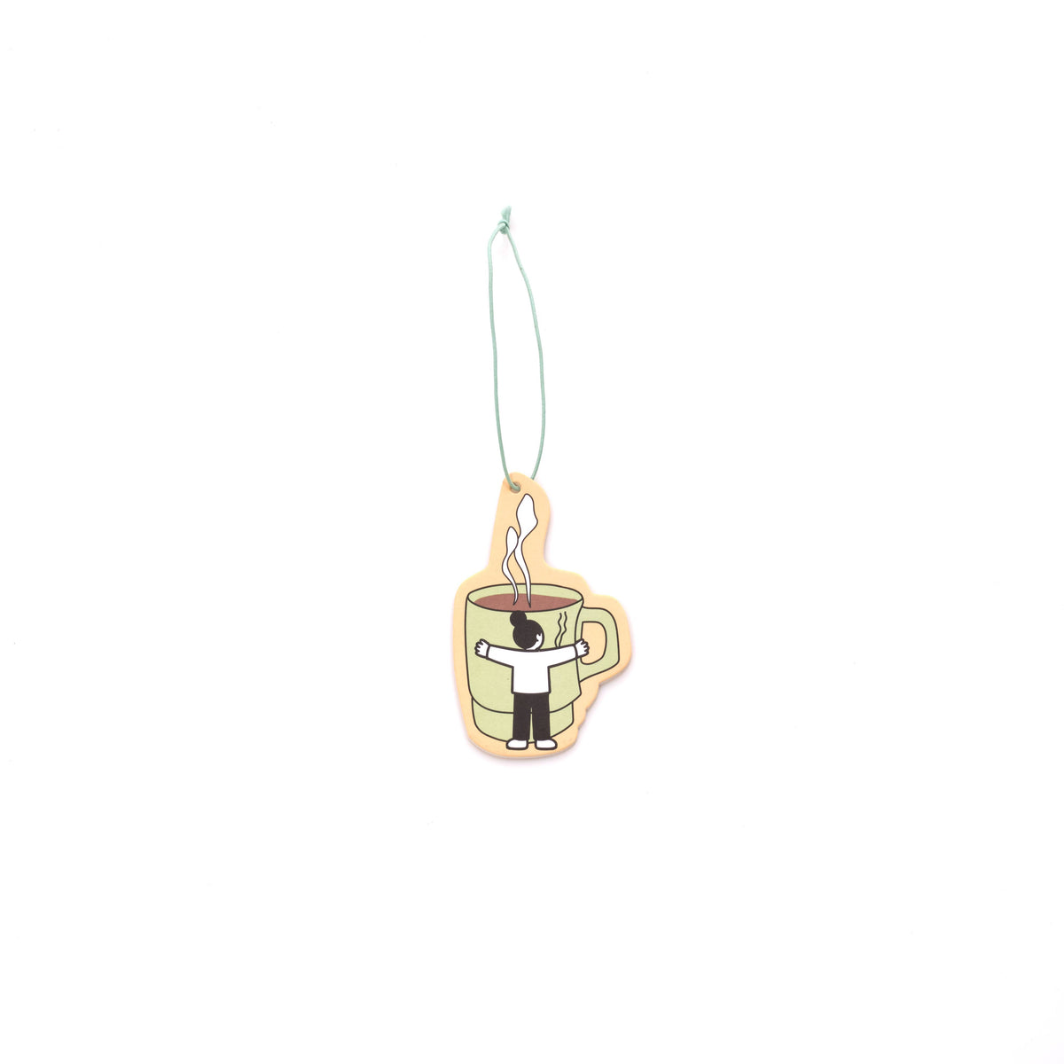 Green Coffee Air Freshener