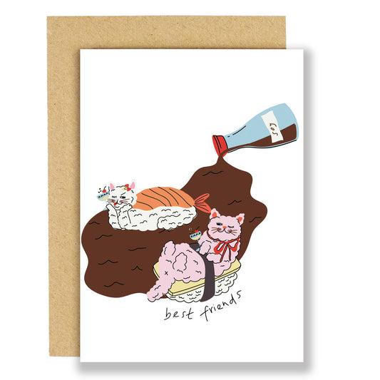 Soy We're Best Friends Greeting Card