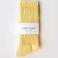 Le Bon Shoppe Pale Yellow Ballet Socks