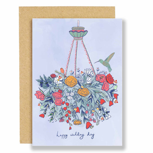 Wedding Wreath Greeting Card