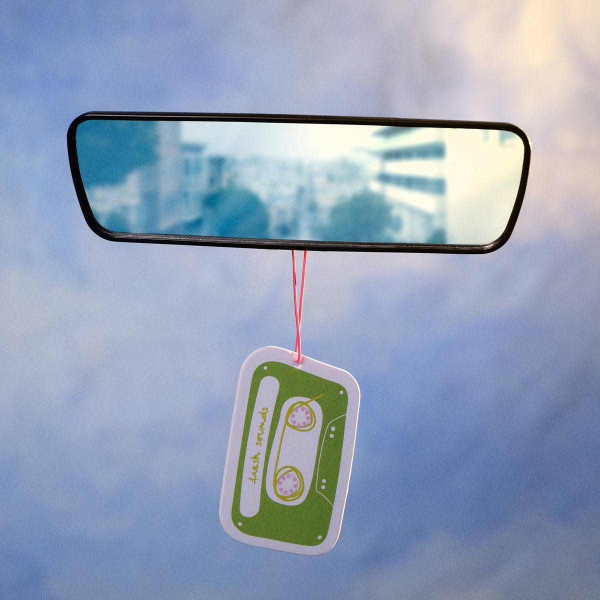 Green Cassette Air Freshener