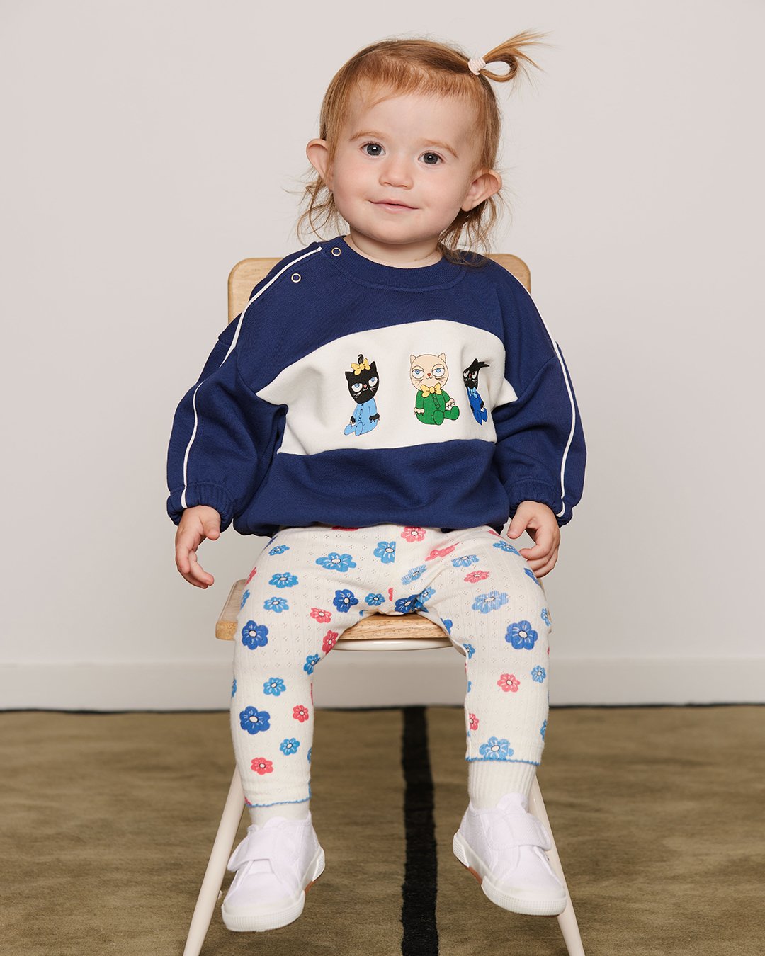 Mini Rodini Minibabies Panel Sweatshirt