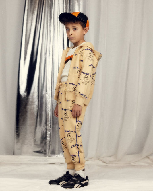 Mini Rodini Alien City FC Zip Hoodie