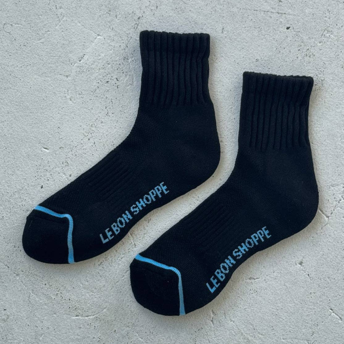 Le Bon Shoppe Black Swing Socks