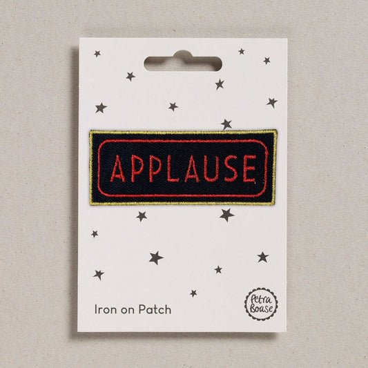 Applause Iron-On Embroidered Patch