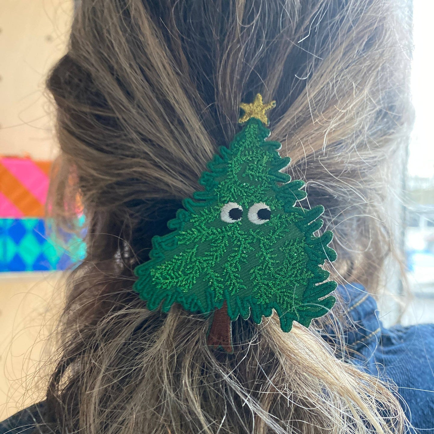 Christmas Tree Iron on Patch