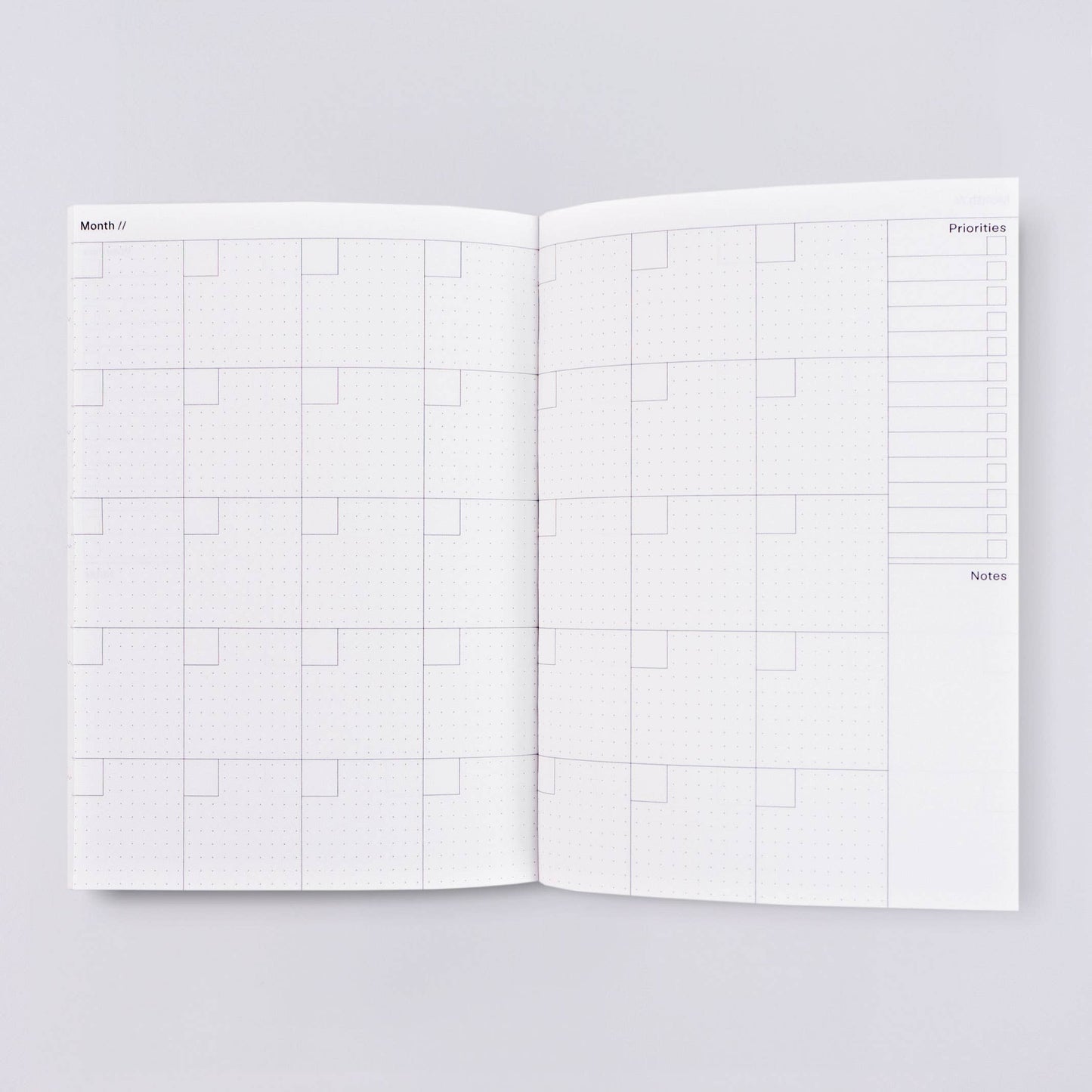 The Completist - Hinoki Undated Weekly Planner Book