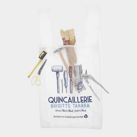 Brigitte Tanaka Hardware Embroidered Organza Bag