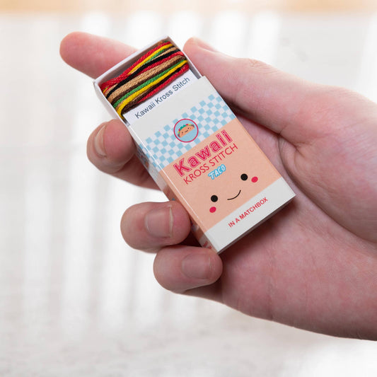 Kawaii Taco Mini Cross Stitch Kit