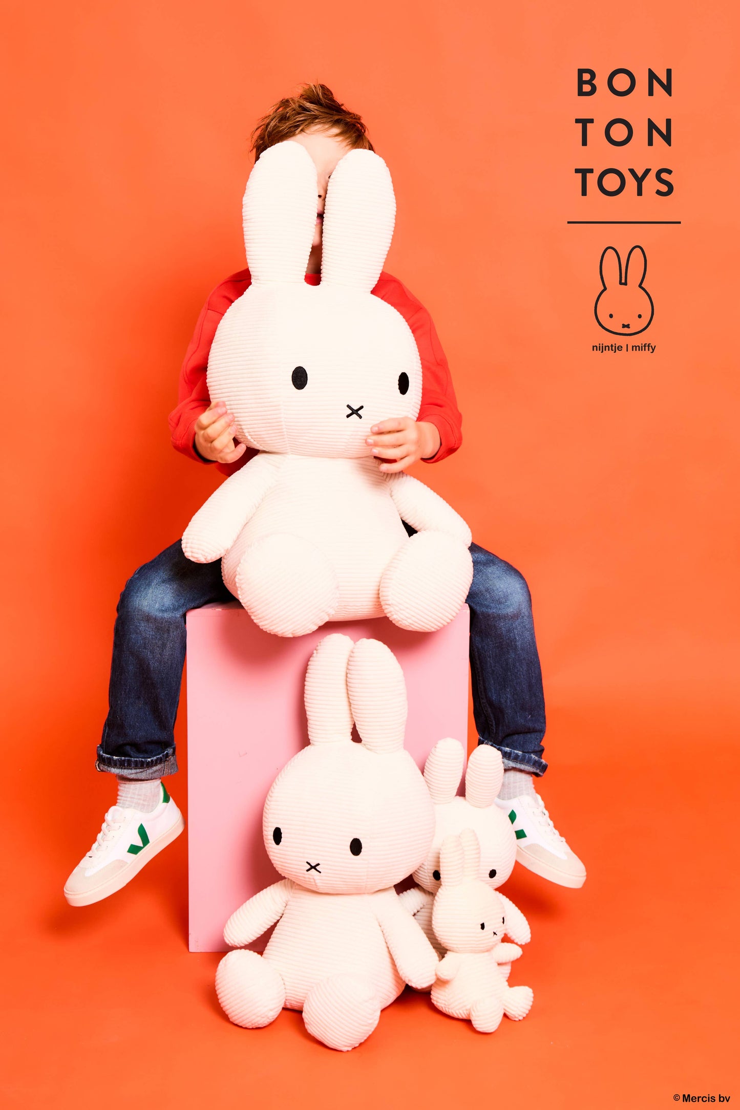 Miffy Large White Eco Corduroy