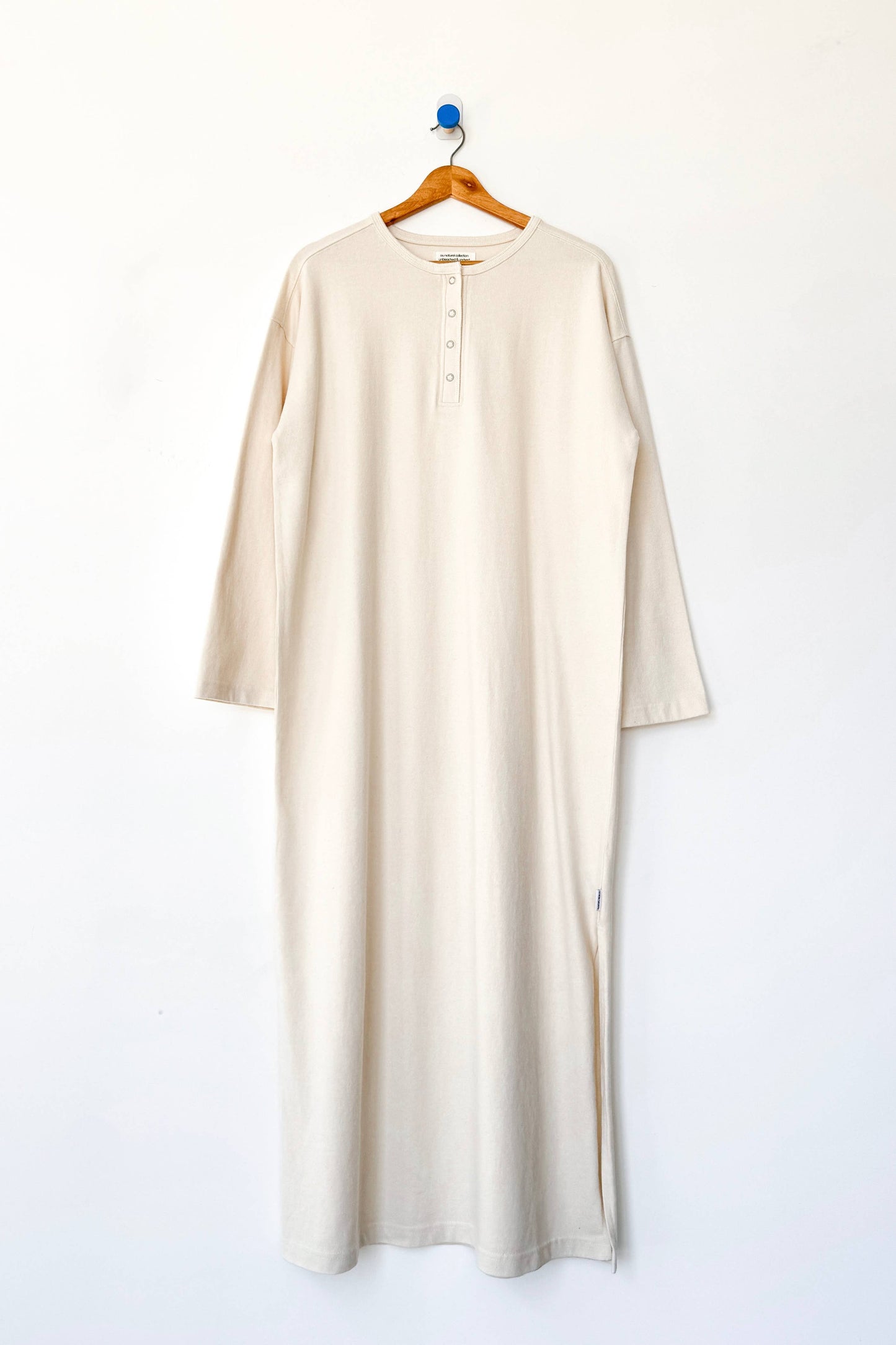 Le Bon Shoppe Naturel Soft Jersey Henley Dress